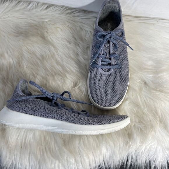 Allbirds Grey Tree Runners Running Shoes Sz 10 - Picture 1 of 6